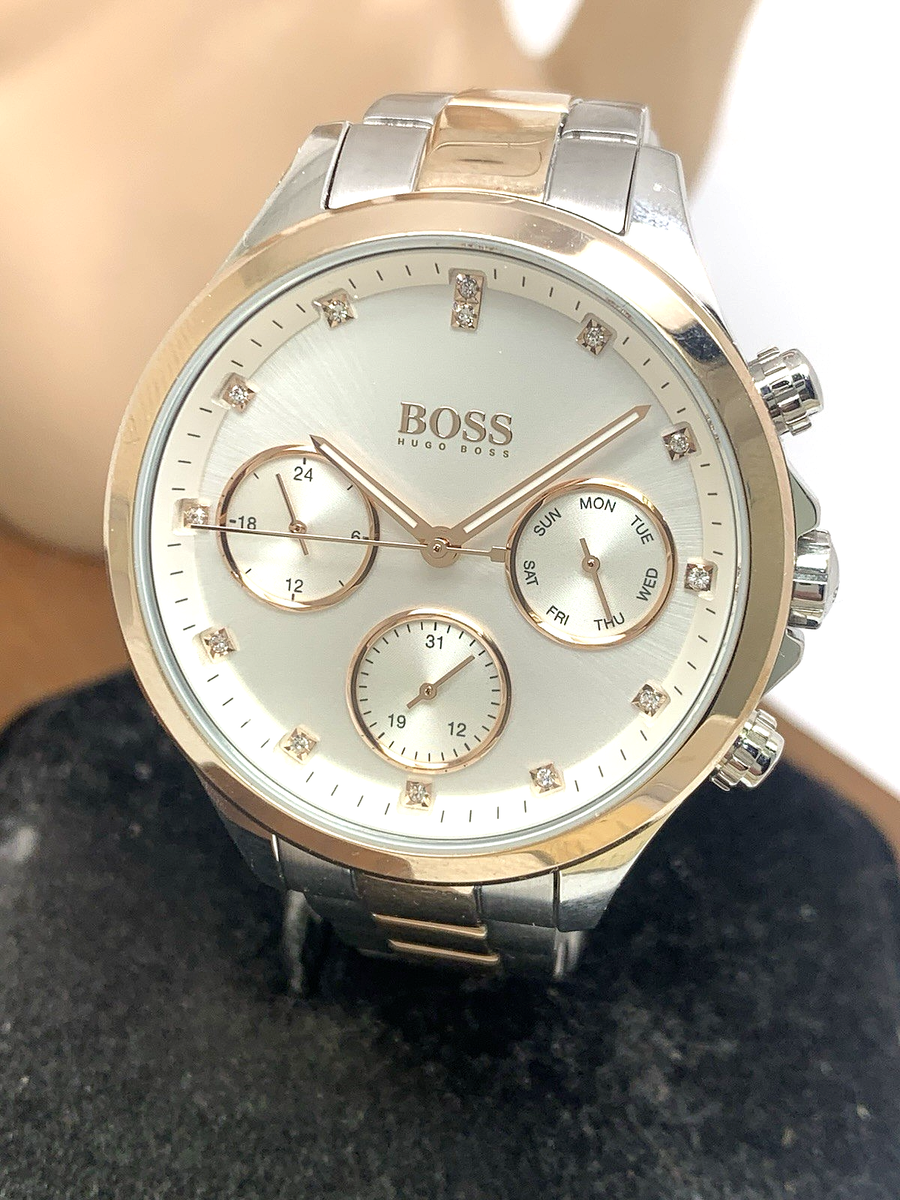 Hugo Boss Womens Watch 1502564 Hera Quartz Silver Rose Gold  display picture 1