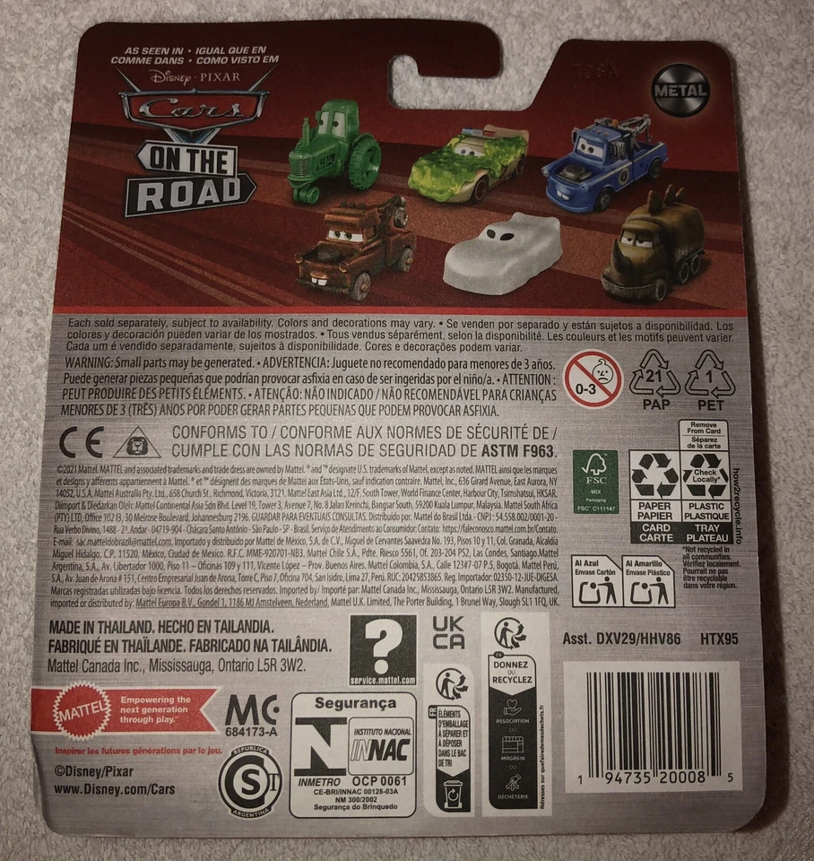 DISNEY PIXAR CARS CHRIS FREIGHTMAN GRÚA 2024 SERIE EN CARRETERA "CAMIONES" Foto 2 de 2