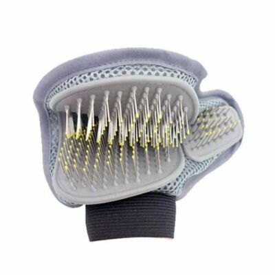 Breathable Pet Grooming Glove - Gently Remove Dog & Cat Hair While You Pet Them 12 thumbnail image