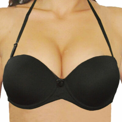 Strapless Bras Seamless Invisible Bra 1/2 Cup Push Up Soft Women Ladies Dress vs