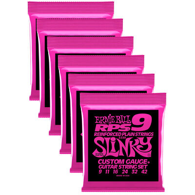 PACK Ernie Ball RPS Super Slinky Electric Guitar Strings, Made - Main Image
