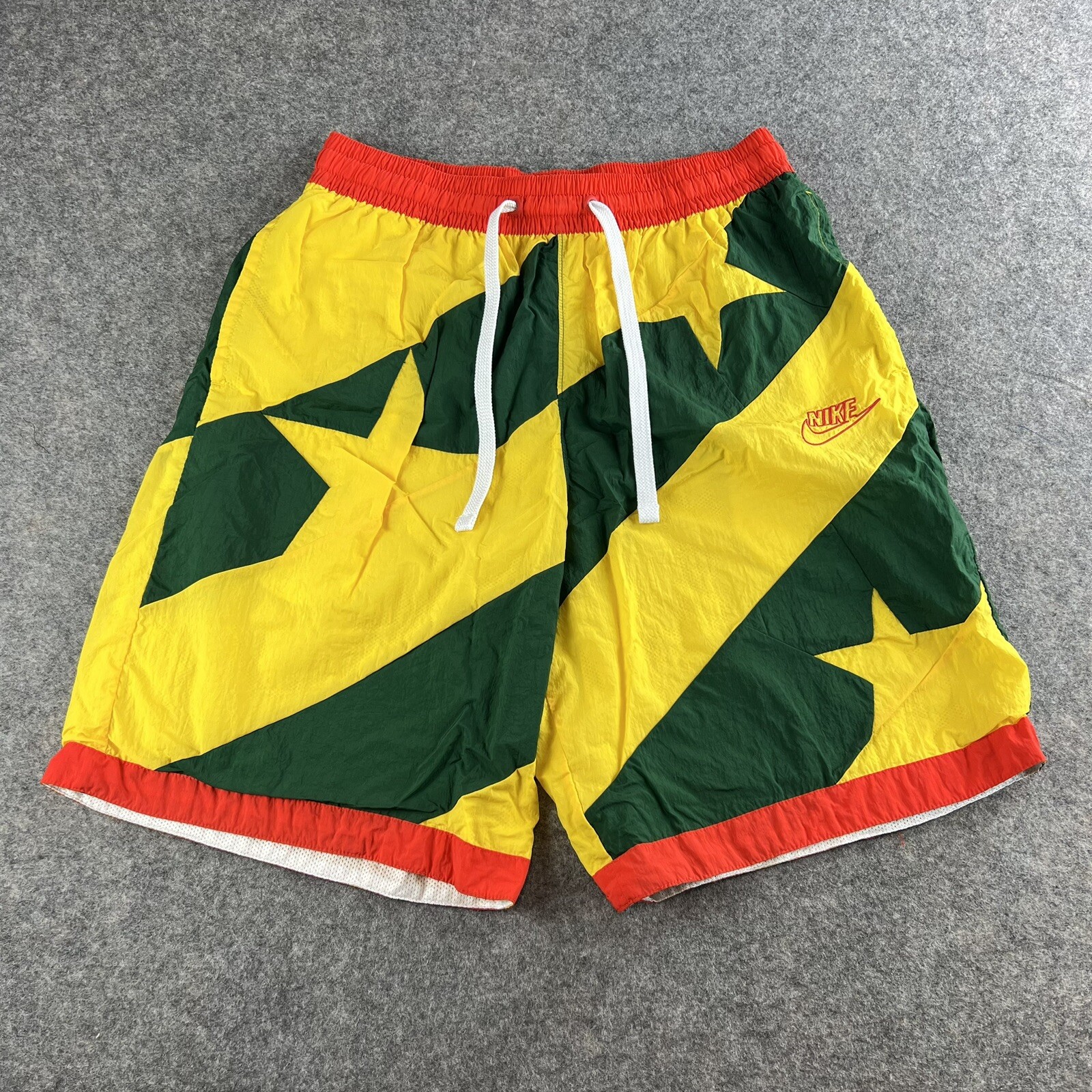 Nike Sportswear Throwback Sonics Basketball Shorts Me… Gem