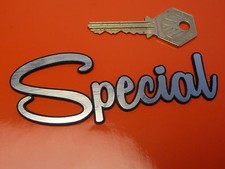 SPECIAL Script Style Self Adhesive Car or Bike BADGE 110mm Custom Race Edition