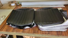 196874 Vw Bus Front Seat Covers Black Vinyl 196874 Vw Bus Front Seat Covers Black Vinyl