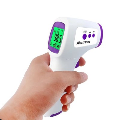 Non-contact digital infrared thermometer for body, forehead, baby, and adults