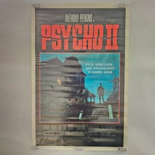 Psycho II Movie Poster vintage horror film Alfred Hitchcock ORIGINAL x1