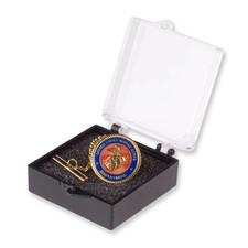MARINE CORPS USMC TIE CLIP TACK CLASP  BOXED