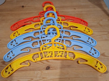 Vintage Children&rsquo;s Coat Hangers Circus Themed 1950s