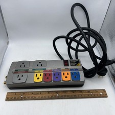 Monster Surge HTS800 Surge Protector 8 Outlet Bulk Package Power Home Theatre