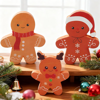 Weihnachten Holz Deko, 3 StüCk Schneeflocken Holz Dekoration, Weihnachtsschmuck,