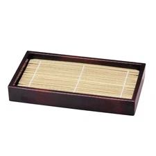 Zaru Soba Plate Japanese Traditional  Soba Bowl Japan NEW  23.1 x 13.2 x 3.2cm