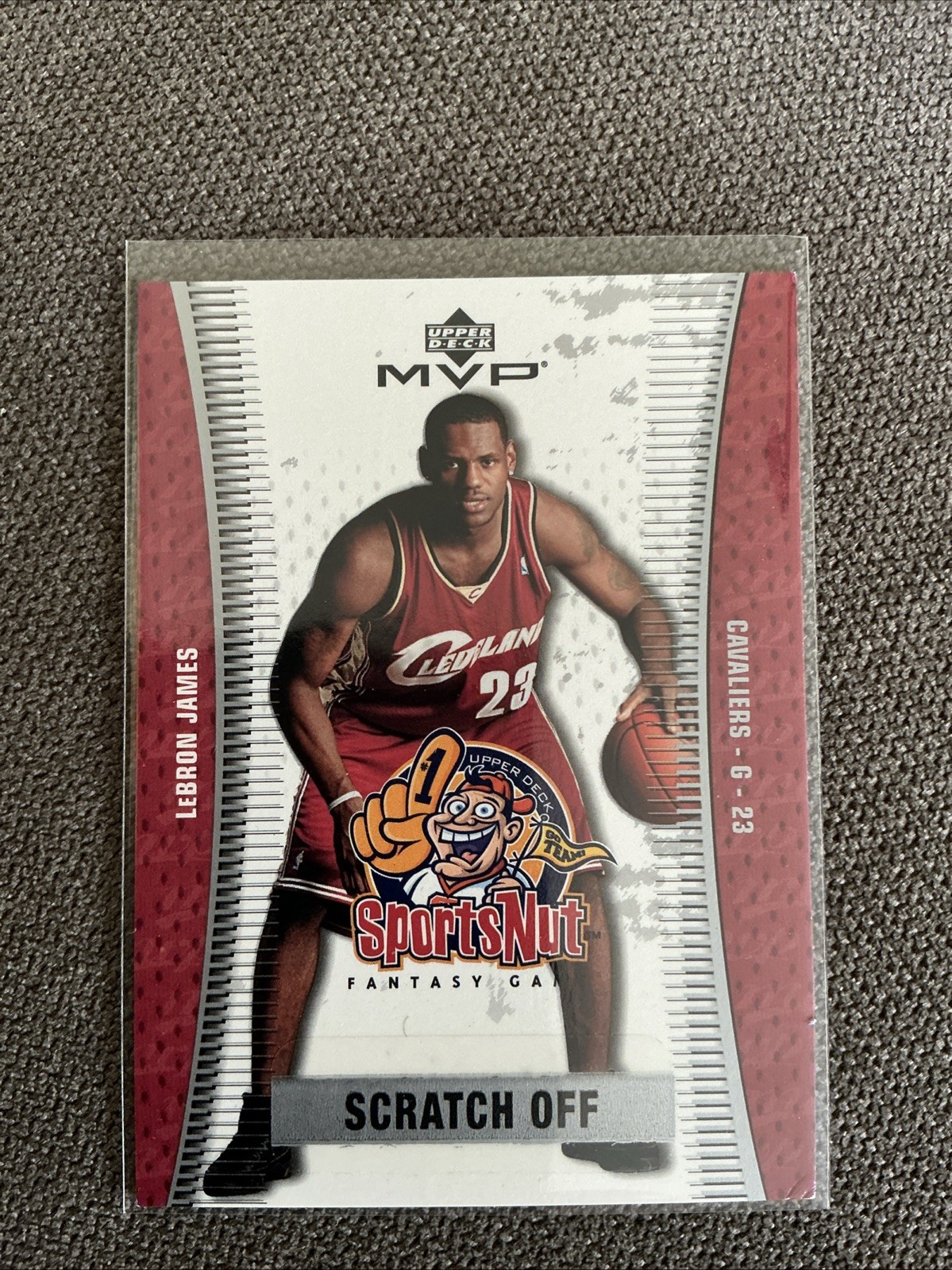 2003-04 Upper Deck MVP - SportsNut #SN90 LeBron James (RC)