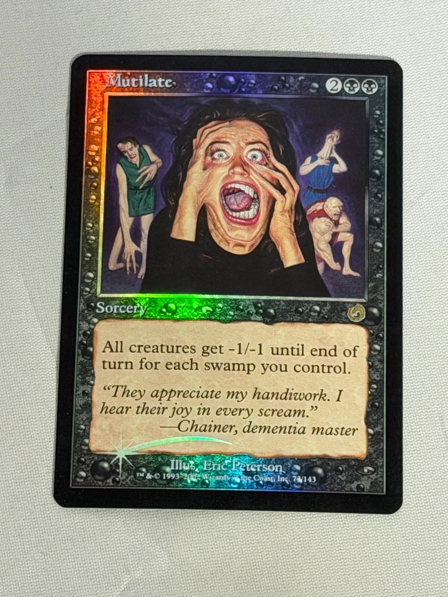 Magic: The Gathering Torment Black Rare Individual Collectible