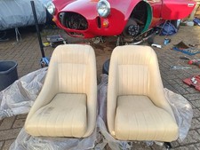 AC COBRA  Car Bucket Seats . BRAND NEW but marked . Clubman mini Vintage Classic