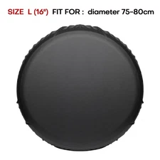 16" PVC Leather Spare Tire Wheel Cover for RV Trailer SUV Wheel Dia. 29" 30" 31"