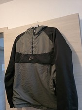Nike Windbreaker Wasserdicht - Gr. L - Grau /Schwarz - Top Zustand - Half-Zip