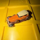 Vintage Mattel 1976 Hot Wheels Oldies But Goodies '31 Doozie Orange Metal Base