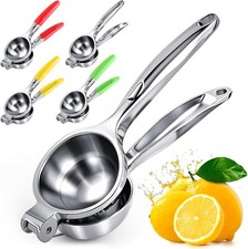 Lemon Squeezer Extra Large, Juicer Stainless Steel, SLIVER