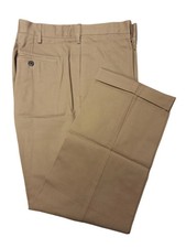 Lands' End Men's Comfort Waist No Iron Flat Front Chino Pants 36x29 NWOT