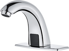 Touchless Bathroom Sink Faucet - Automatic Motion Sensor Faucet - Battery Operta