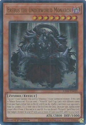Erebus the Underworld Monarch - RA04-EN019 - Ultra Rare - 1st Edition - Near Min