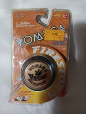 NEW, 1999 FACTORY SEALED YOMEGA Bronze FIRESTORM BANDAI YO-YO.Extra String