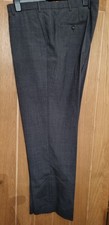 Mens Skopes Grey Smart Trousers Size 42 Inches, Used