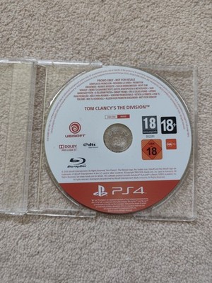 Tom Clancy's The Division PS4/PS5 PROMO SELTEN Playstation 4 Promo VOLLSTÄNDIGES SPIEL