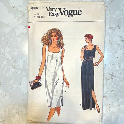 Vogue Patterns Very Easy Vogue 8668 Women's Dress Sewing Pattern 8-10-12