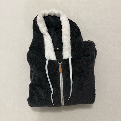 Men Winter Warm Teddy Bear Hooded ZipUp Sweatshirt Long Sleeve Fluff Hoodies 4XL