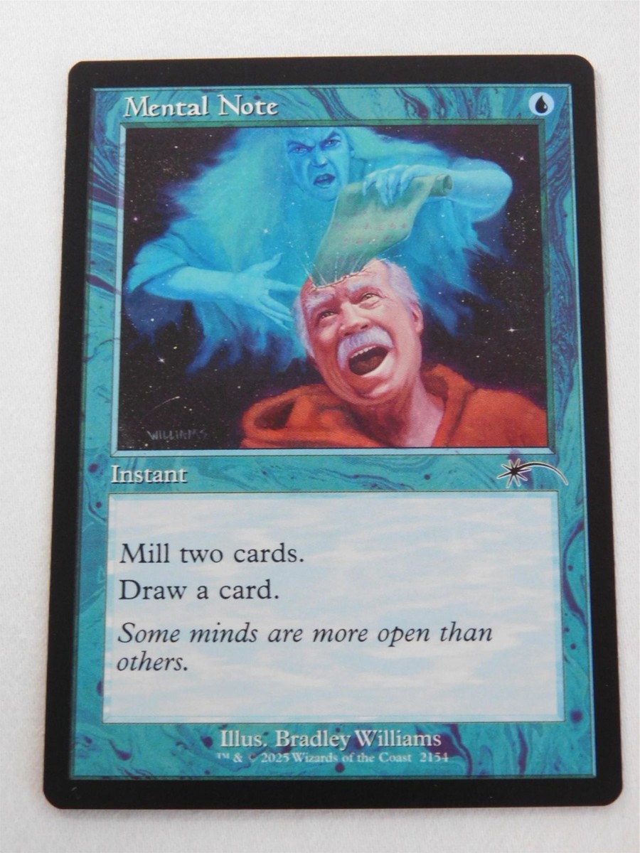 Mental Note Magic the Gathering Secret Lair Drop Series Dandan