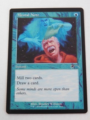 Mental Note Magic the Gathering Secret Lair Drop Series Dandan