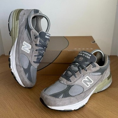 New Balance Women 993 Made in USA Gray Suede Shoes WR993GL US- Size 9 B