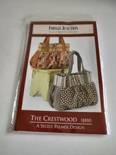 Indygo Junction The Crestwood Purse Bag Pattern IJ810 Uncut Shoulder Bag