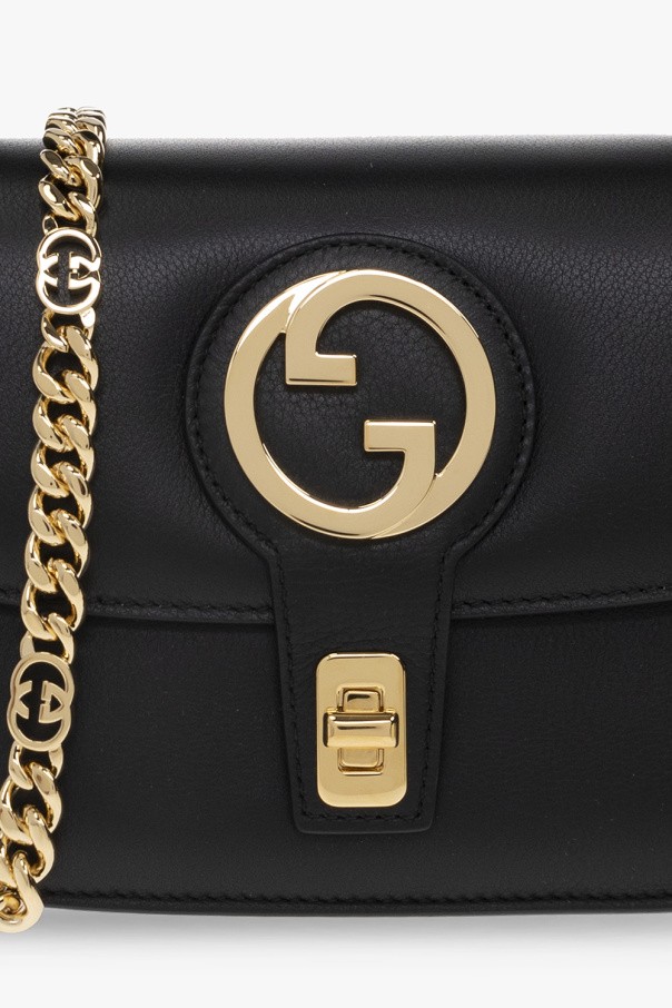 Gucci - Women - ‘Blondie Mini’ shoulder bag - Black thumbnail 6