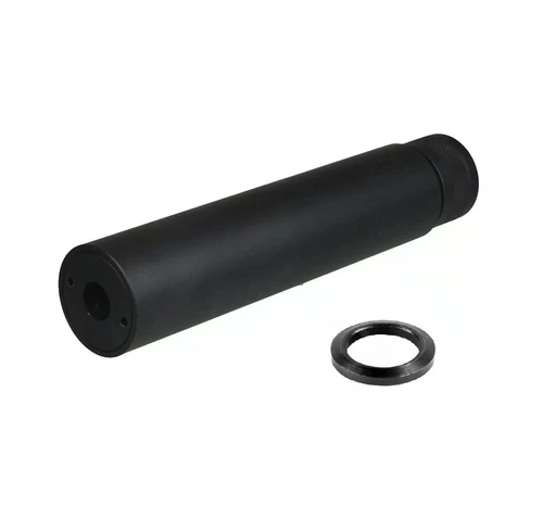 5.56 .223 1/2X28 Barrel Extension Comp Muzzle Brake  Solid Aluminum Tube +Washer