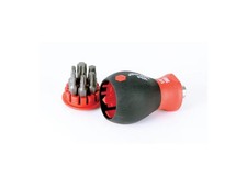 Wiha 38045 - 7 Piece SoftFinish Stubby Bit Holder Set