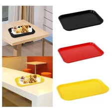 Rectangular Serving Tray Easy to Use Cafeteria Trays for Ottoman Fruit Party