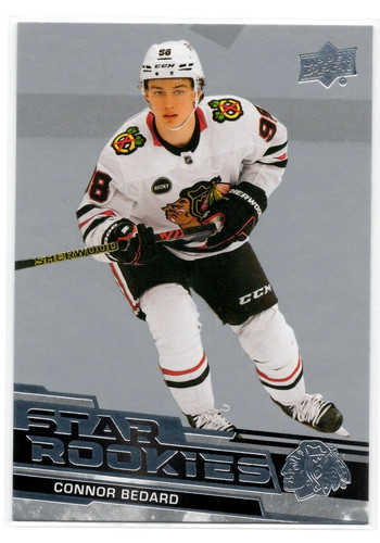 Connor Bedard #1 — 2023 Upper Deck Star Rookies hockey card