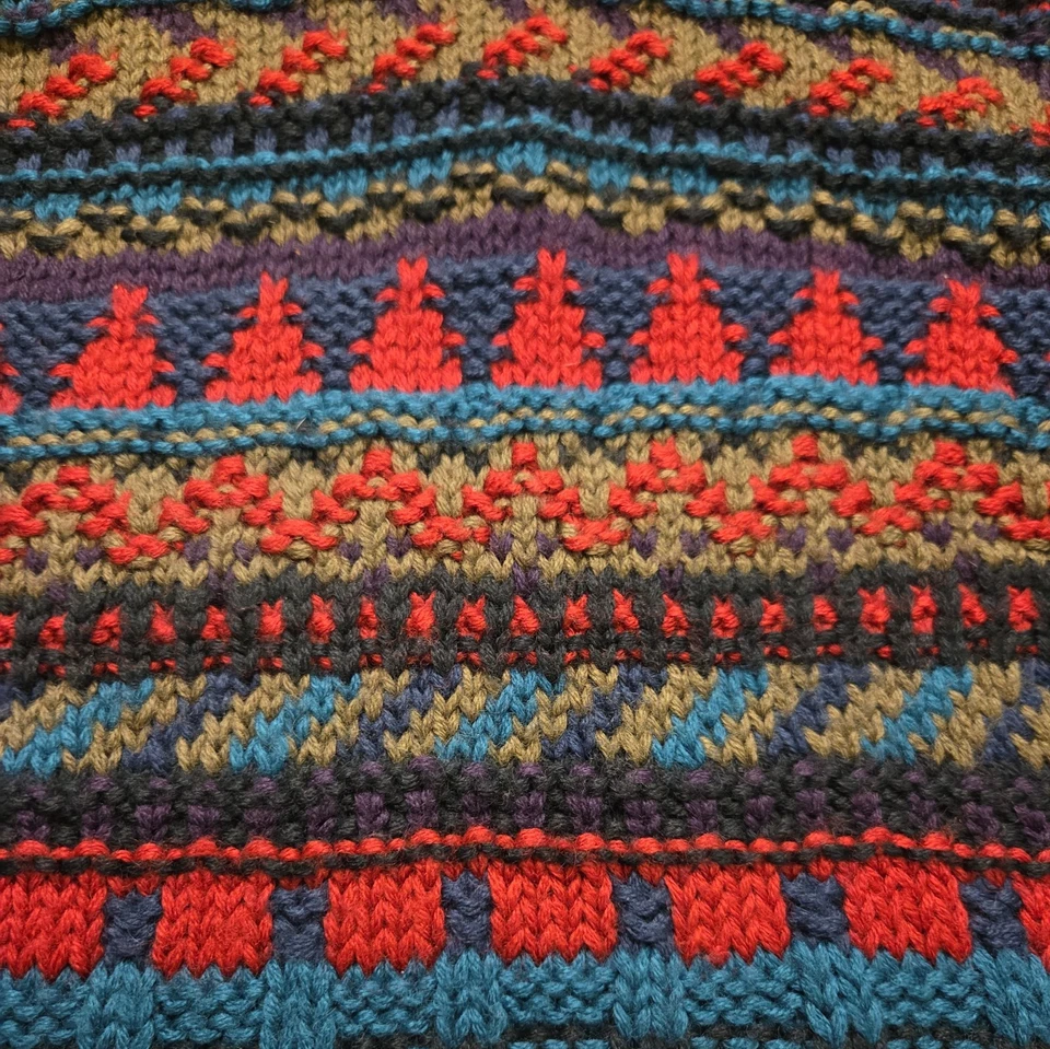 Mens XL Ski Snowboard Obermeyer Knit Arpres Sweater Wool Blend Hiking Outdoor - Image 4 of 4