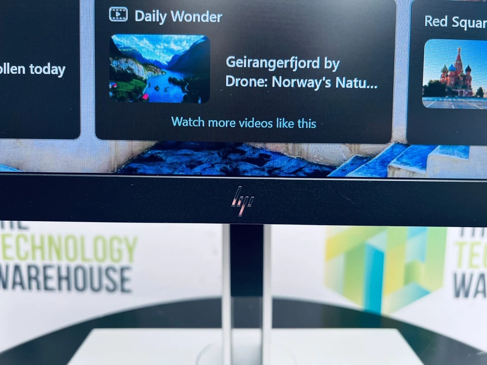 HP E24u G4 Monitor - 24" Full HD 1080p IPS LED Screen USB-C - HDMI - DisplayPort - Image 3 of 4