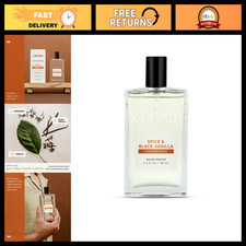 Men's Cologne Spray - Spice & Black Vanilla, Vibrant Spices & Dark Woods, 3.4 Fl