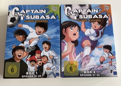 DvD - Captain Tsubasa - Super Kickers - Box 1 + 2 | Anime | Folge 1- 52