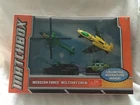 MATCHBOX (US ISSUE) MISSION FORCE MILITARY CREW 4 VEHICLE SET RARE !!
