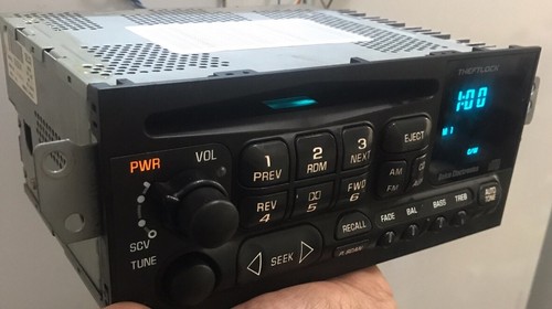 OEM 1995-2002 DELCO GM CHEVY AM/FM/CD RADIO CAPRICE IMPALA Montecarlo S10 BLAZER - Picture 4 of 10