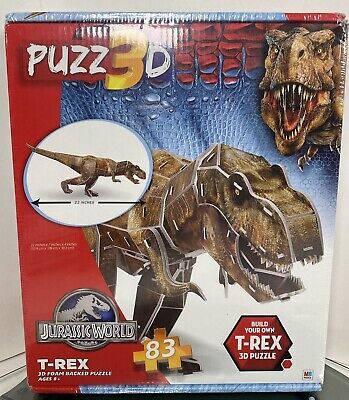 Puzzle 3D - Dinossauro T-Rex