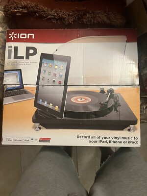 ION iLP Digital Conversion Turntable for iPhone, iPad and iPod touch