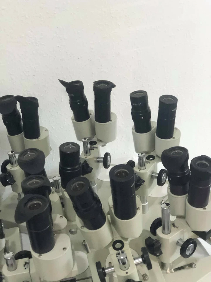 LOTE DE 19 MICROSCOPIOS MIXTOS Parco Y MÁS CON Lentes SIN PROBAR SE VENDEN COMO ESTÁN Foto 3 de 4