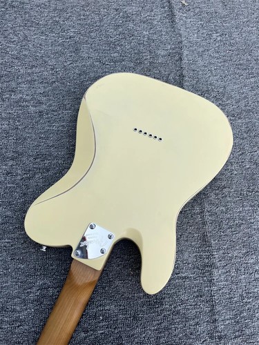 Factory Direct 6-string Electric Guitar Retro Old Alder Body, Yellow Matte Paint - Picture 11 of 12