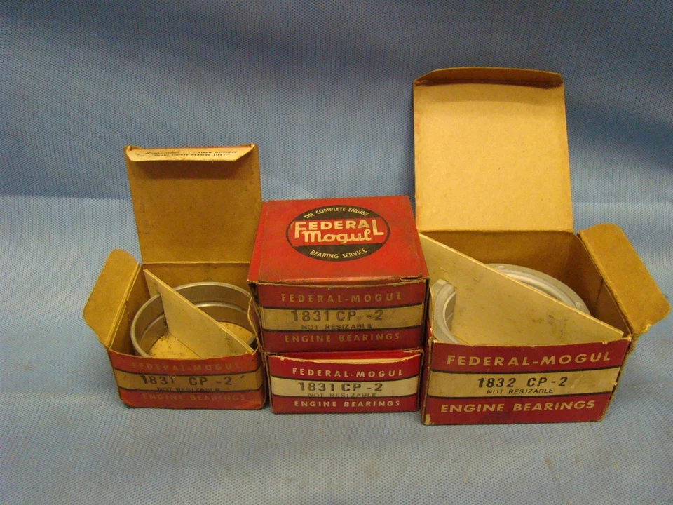 Набор основных подшипников Ford 223 262 Crestline Galaxie Custom Fairlane 002 1961 - 1964 - Изображение 4 из 4